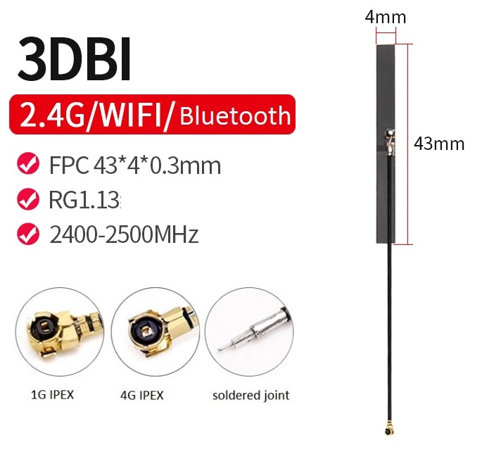 2.4G Slender FPC Antenna