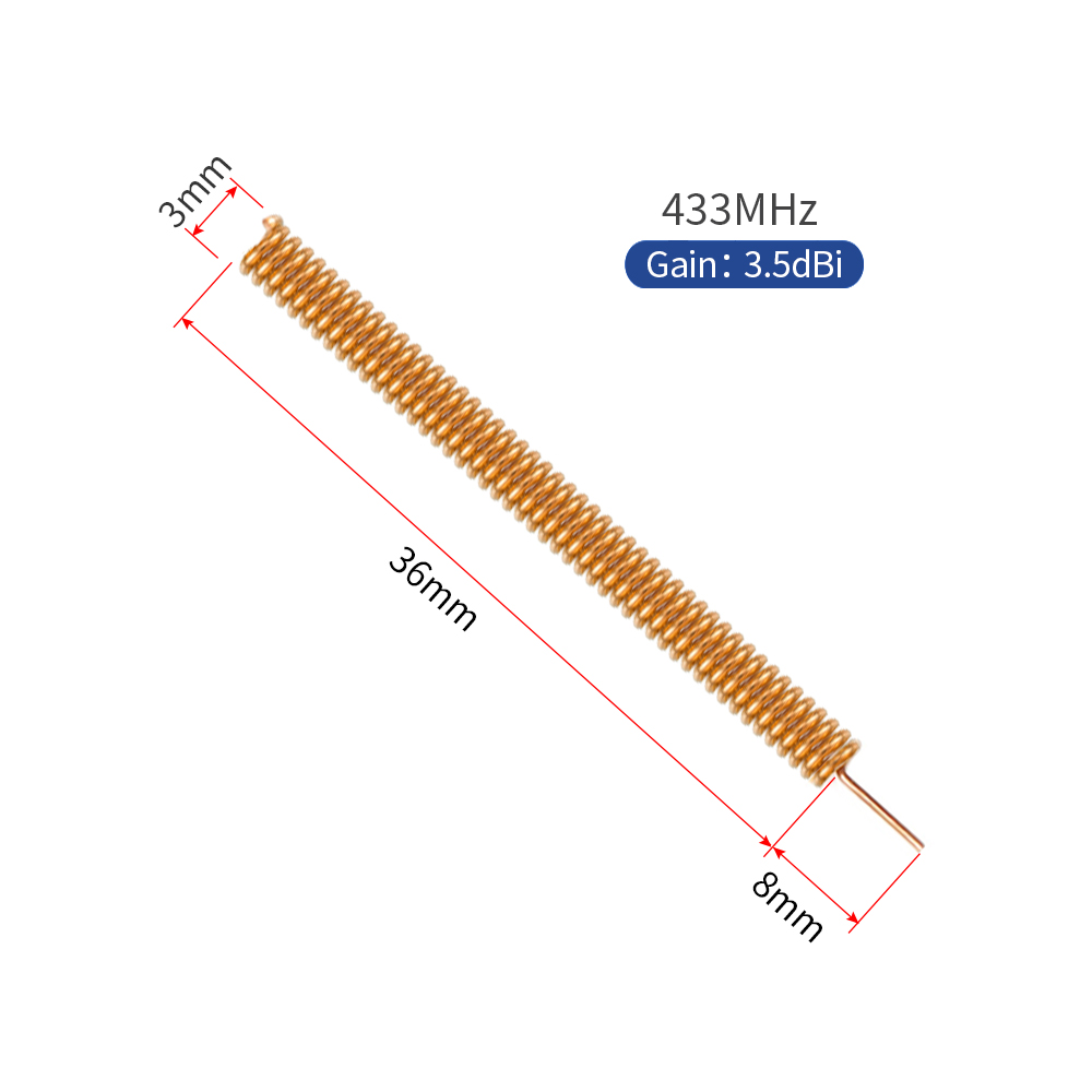 433mhz Overlength Spring Antenna