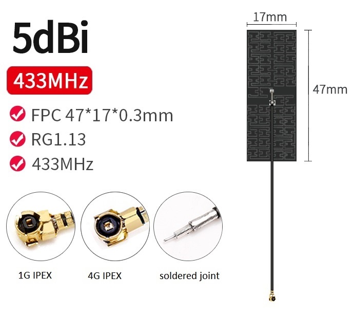 New 433mhz Big FPC Antenna