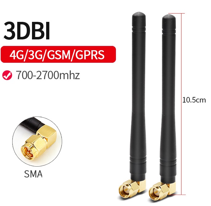 4G Right Angle 10CM Antenna