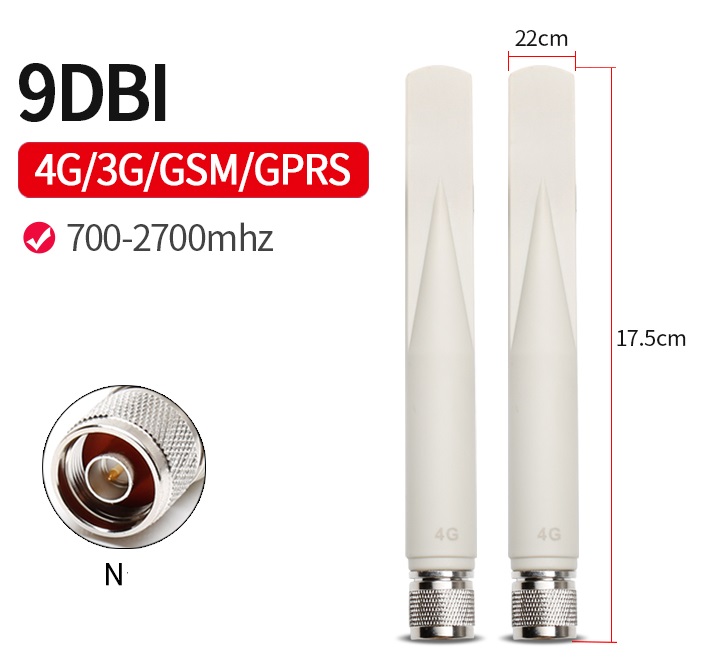 N-M 4G Fishtail Antenna