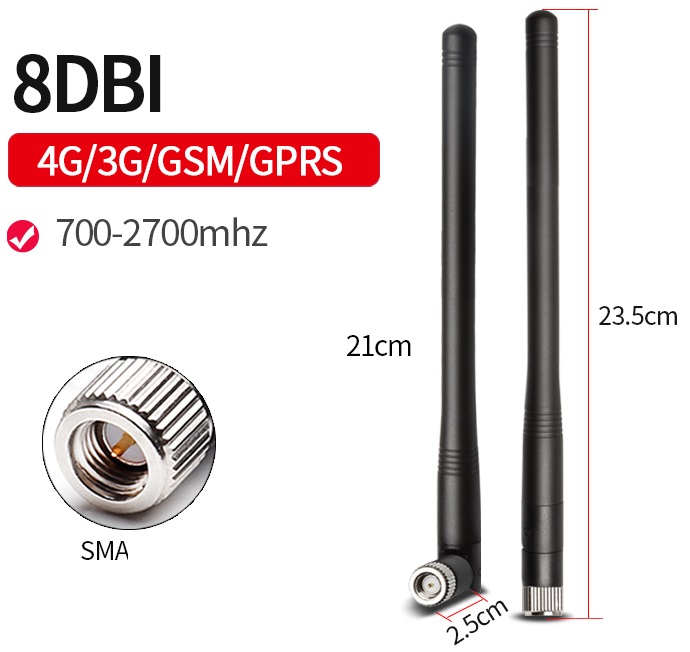 New 4G Silver Head Antenna