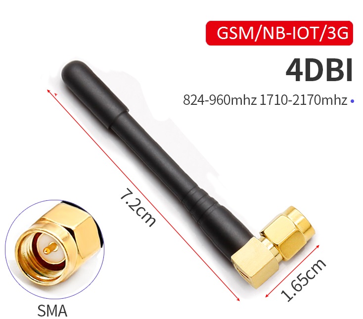 GSM Right Angle 7.2CM Antenna