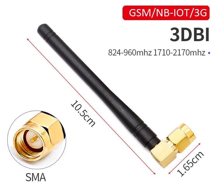 GSM Right Angle 10CM Antenna