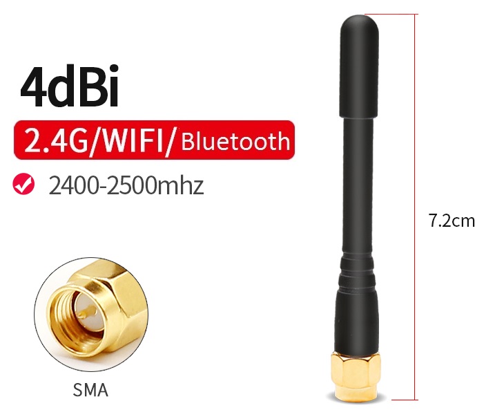 2.4G Straight 7.2CM Antenna