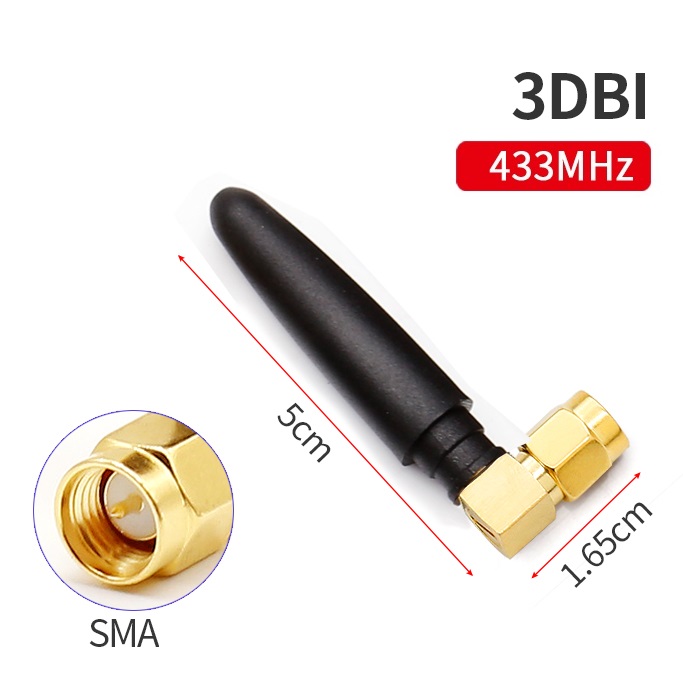 433mhz Right Angle Chili Antenna