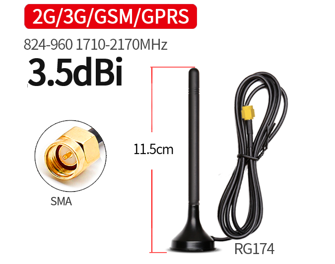 GSM Rubber Magnetic Antenna