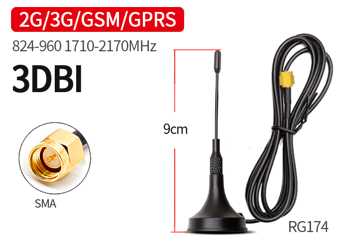 GSM Mini Magnetic Antenna