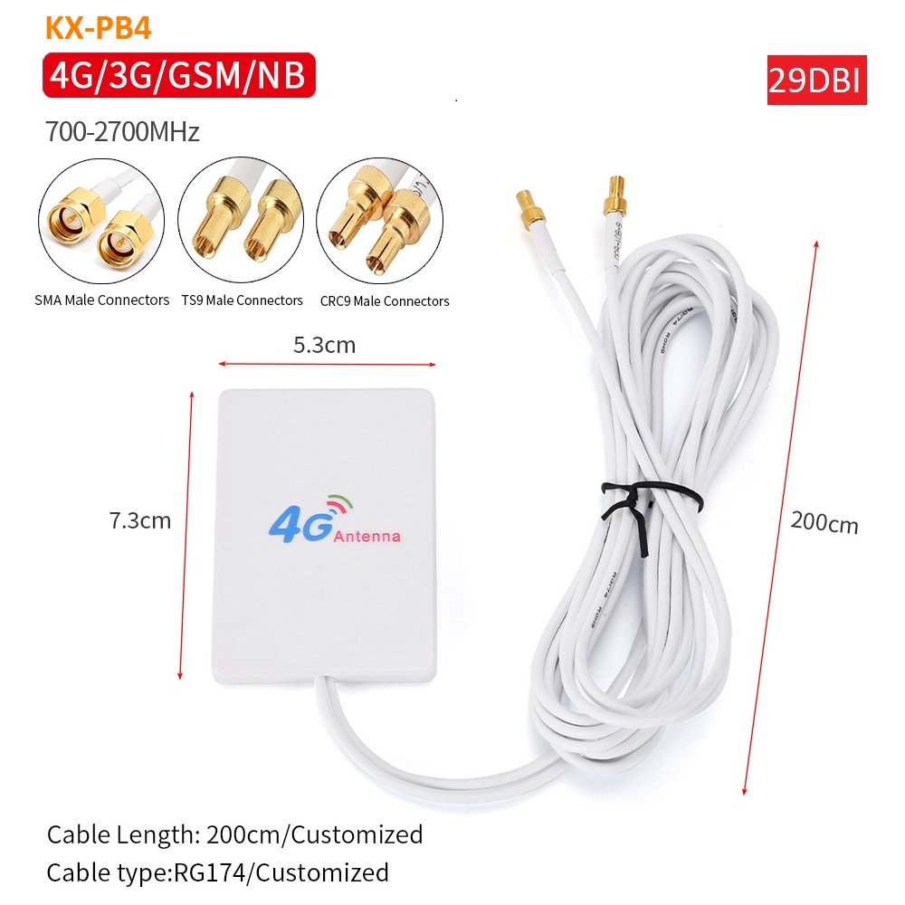 2 M Cube 4G Huawei  Antenna SMA