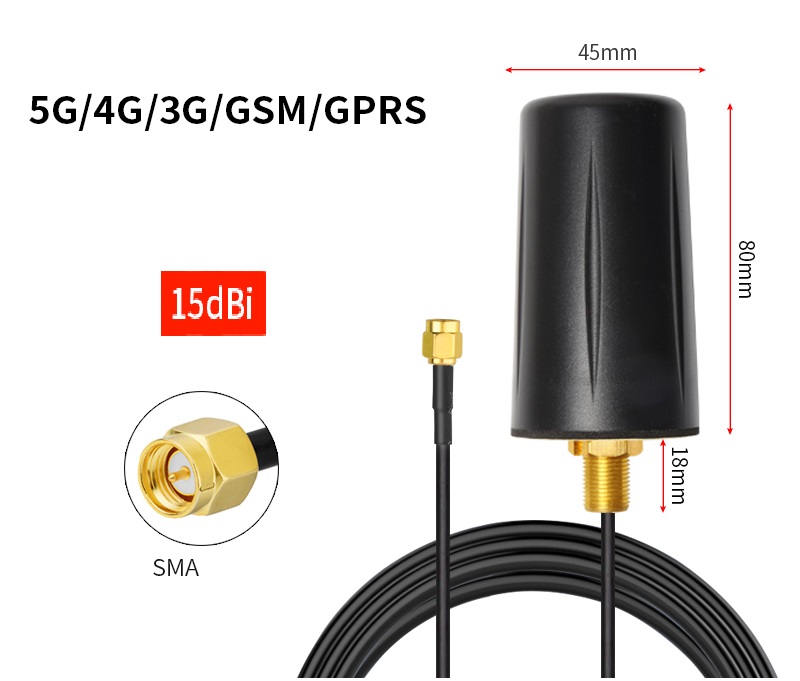 1.5M 5G Cylinder Antenna