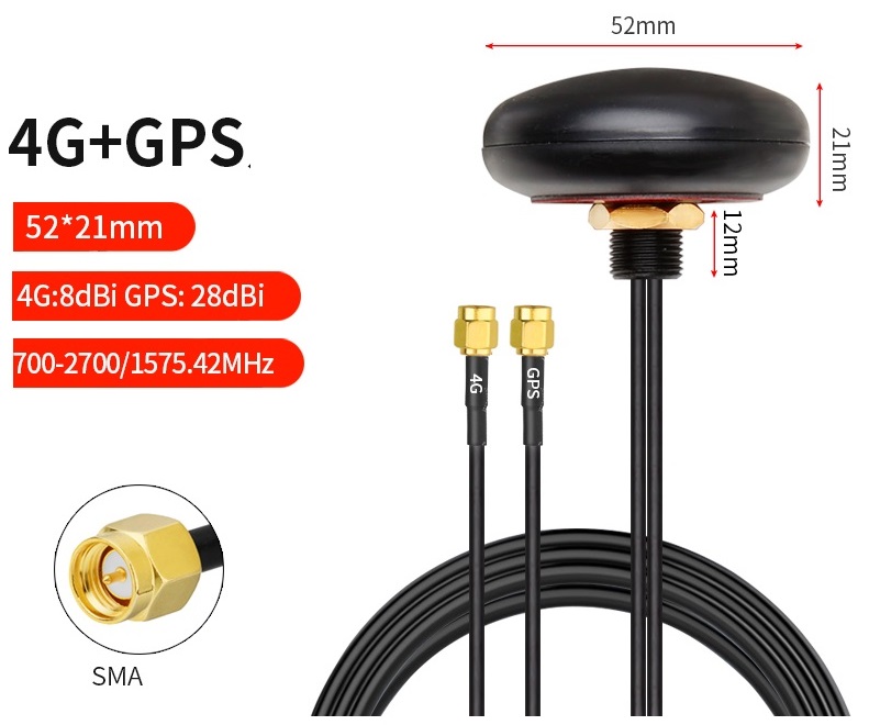 4G+GPS Lantern Antenna