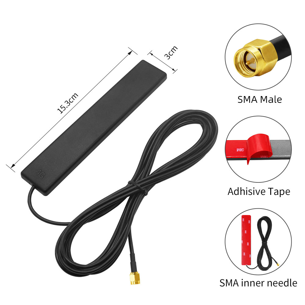 Strip 4G patch antenna Rg174