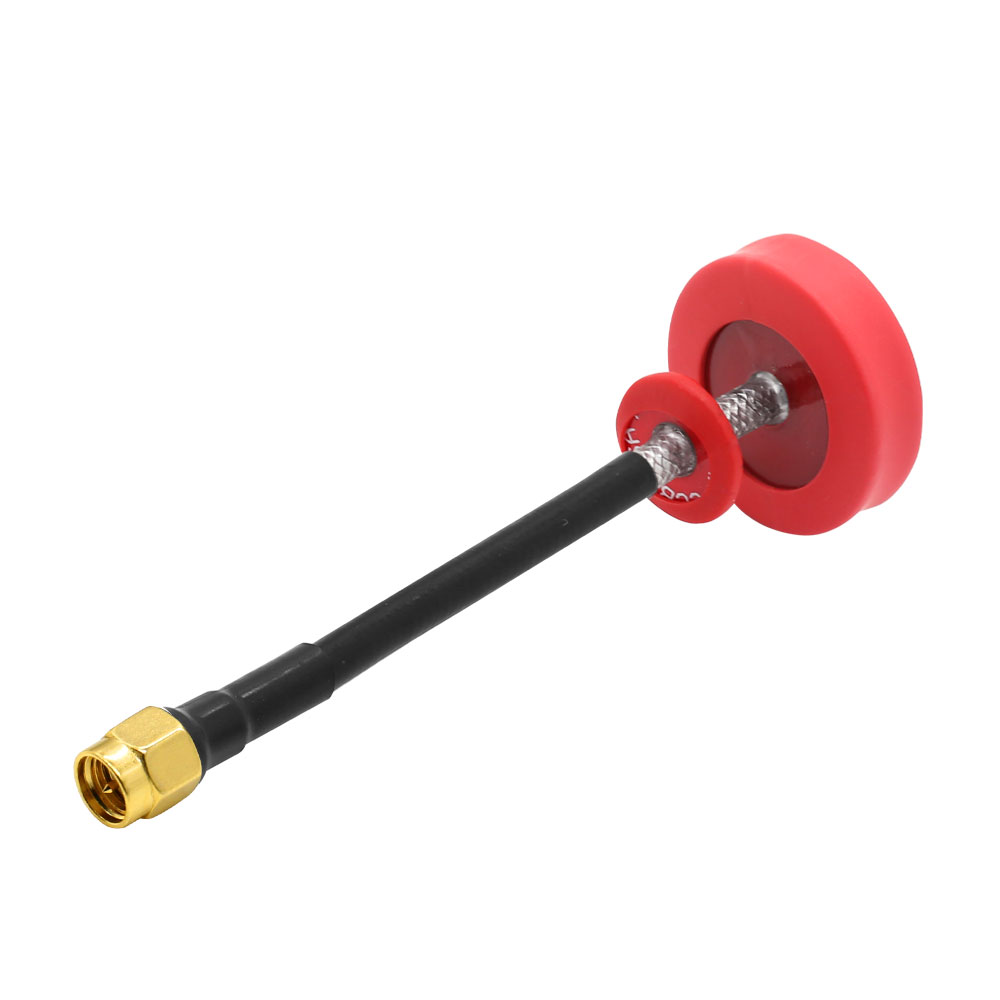 Long Red Lollipop Antenna